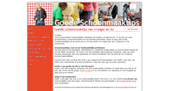 Desktop Screenshot of goedeschoonmaaktips.nl